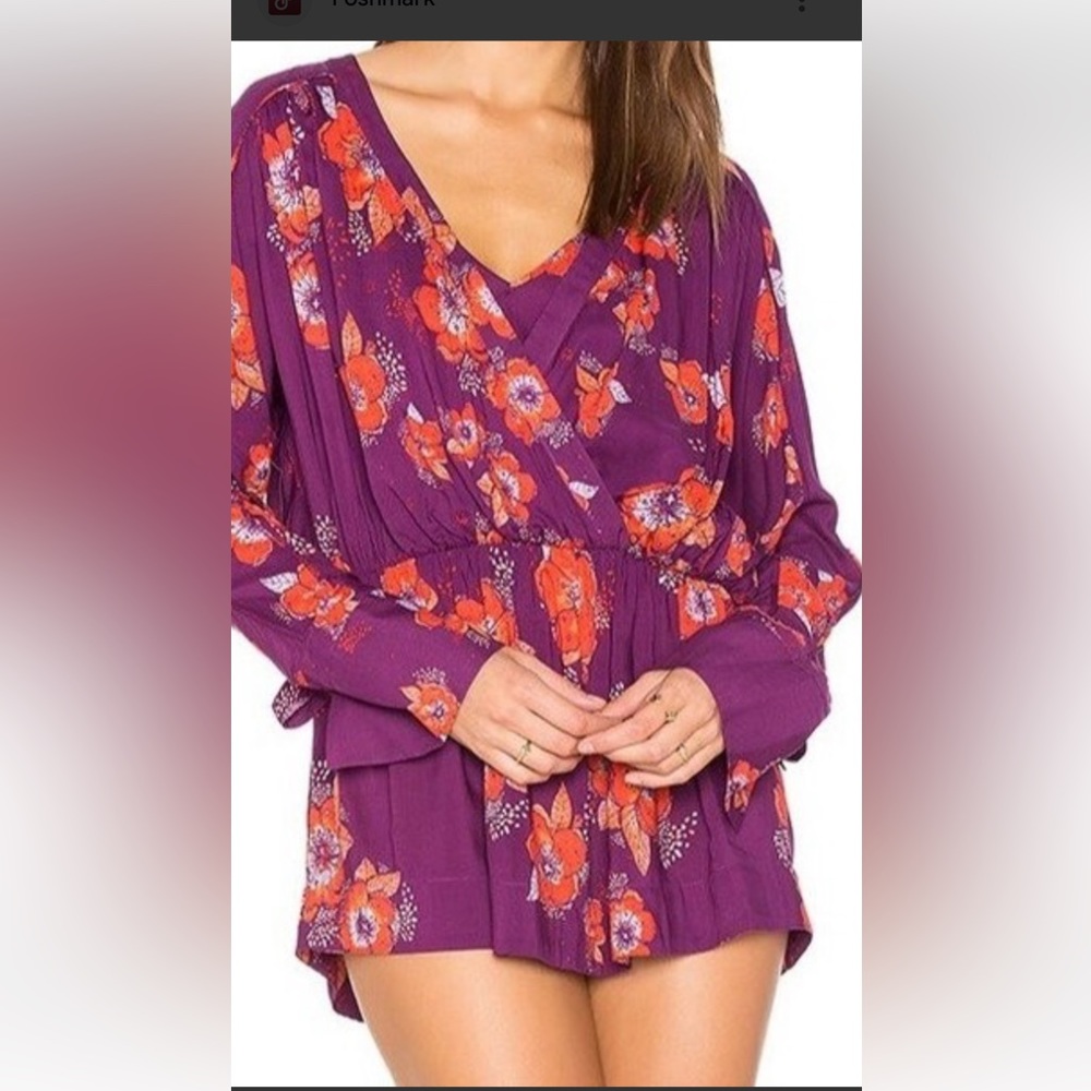 Free people Tuscan dream mini dress
